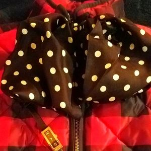 Ralph Lauren Silk Polka Dot Scarf in excellent condition & drycleaned. 59"x12.5"